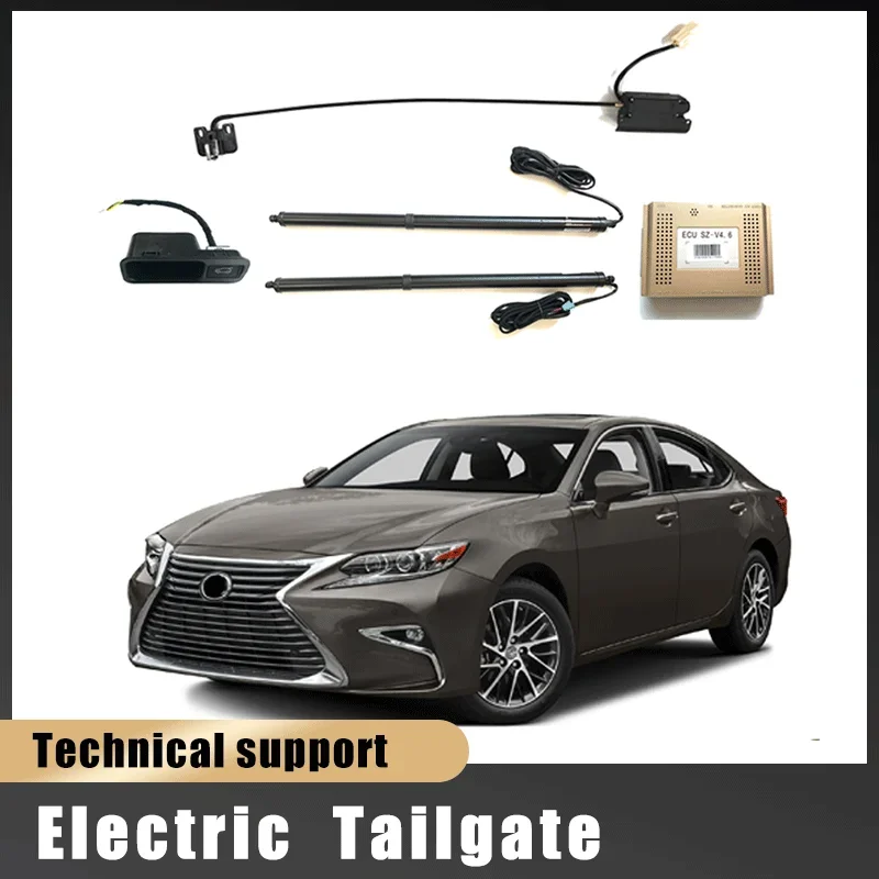 

Для Lexus ES Series 2019+ Интеллектуальный электрический привод багажника, модифицированный упор для багажника, переключатель задней двери