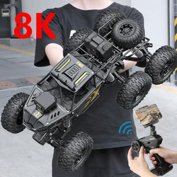 New 4/6WDRC CAR with Led lights 2.4G Cross-country Climbing Spray Racing Car Remote Control Electric Car Fall Resistant Boy Toys