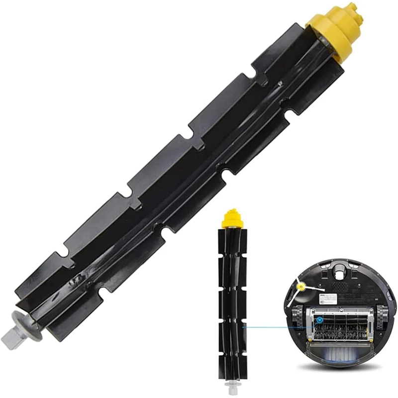 3 Sätze Ersatzborsten und flexible Rührbürste für Irobot Roomba 600 & 700 Serie 614 618 630 635 640 645 650 652 VERKAUF