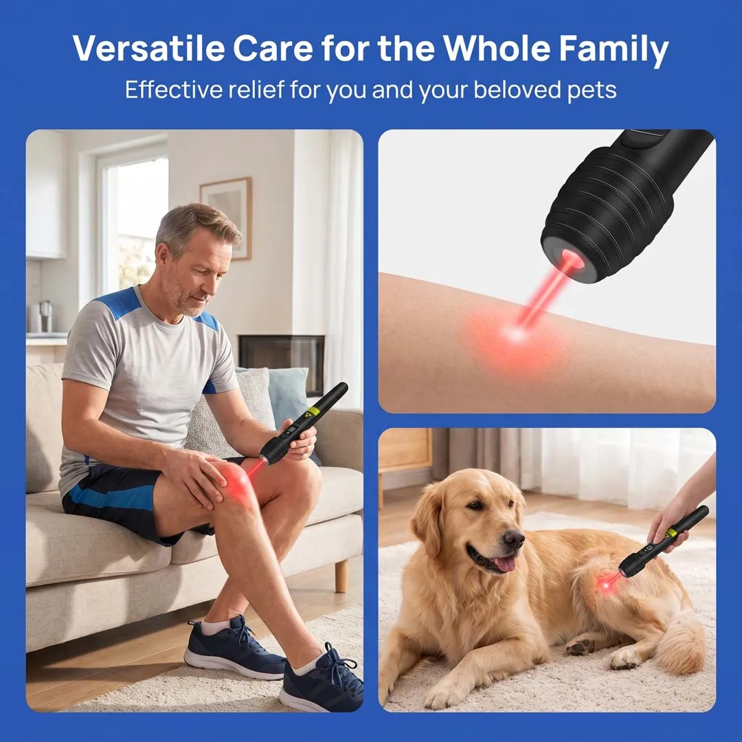 808nm 500mW Soft Laser Pointer 1 Diodes Post Surgical Rehabilitation Therapy Device for Human Tinnitus Back Neck Shoulder Pain