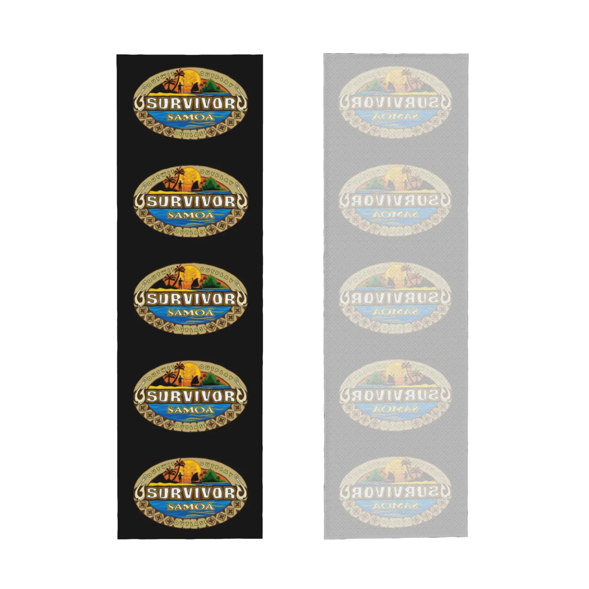 Reality TV Survivor Samoa Cold Exercise Towel Face Towel Quick Drying  Beach Breathable Cold Towel