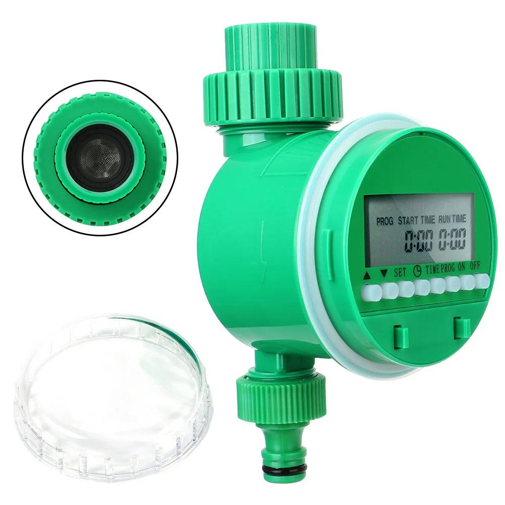 Automatic Irrigation Controller Electronic Intelligence Valve Watering Control Device Lcd Display Garden Watering Timer