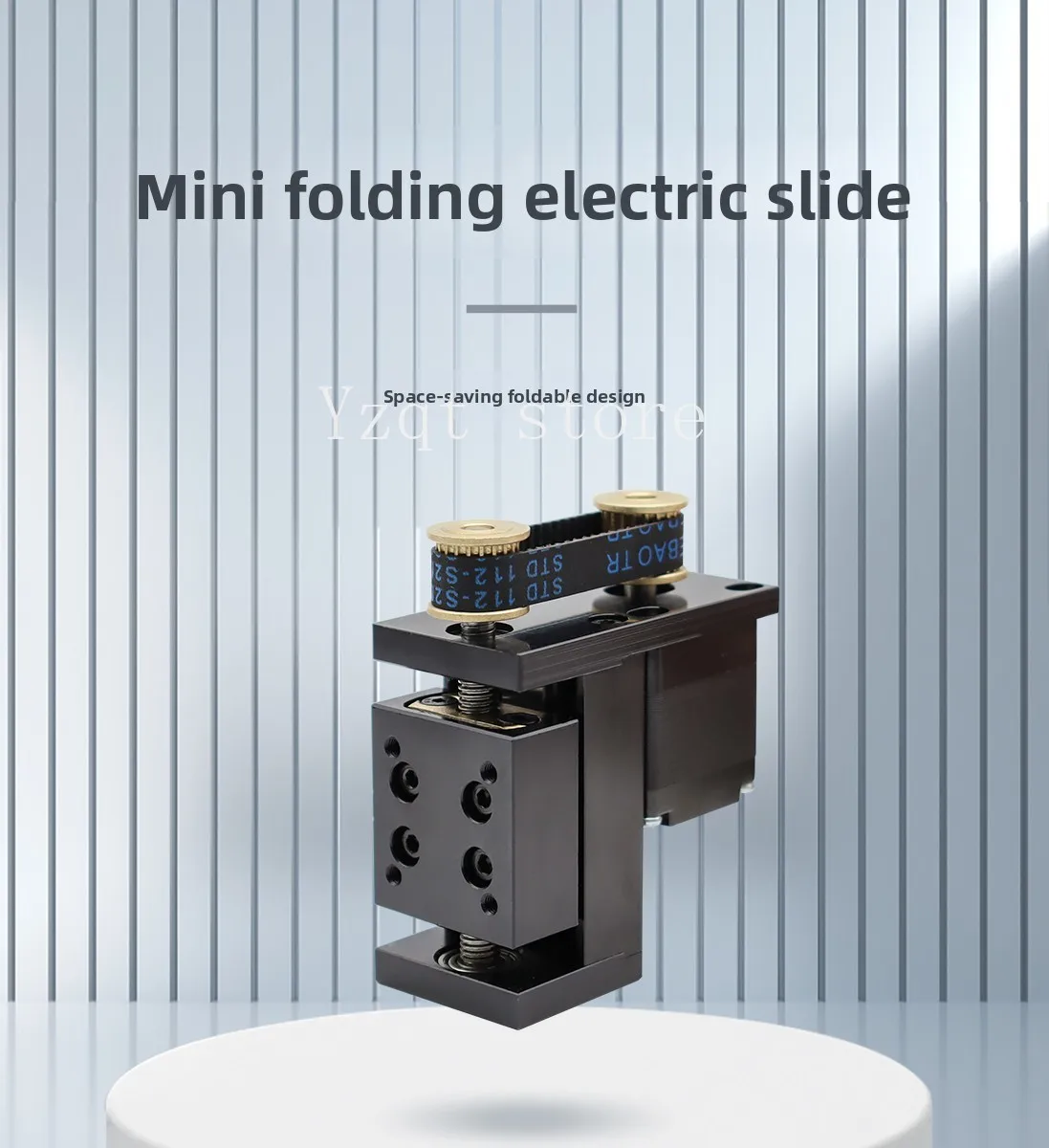 28 Micro Slide Precision Linear Stepping Motor Guide Rail T-Shaped Screw Electric Small Folding Slide Module