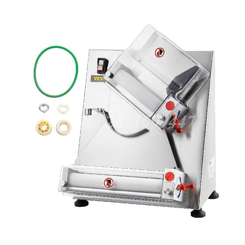 Pizza Dough Former Roller Sheeter Flattener Machine for Bakery Use Bread Application