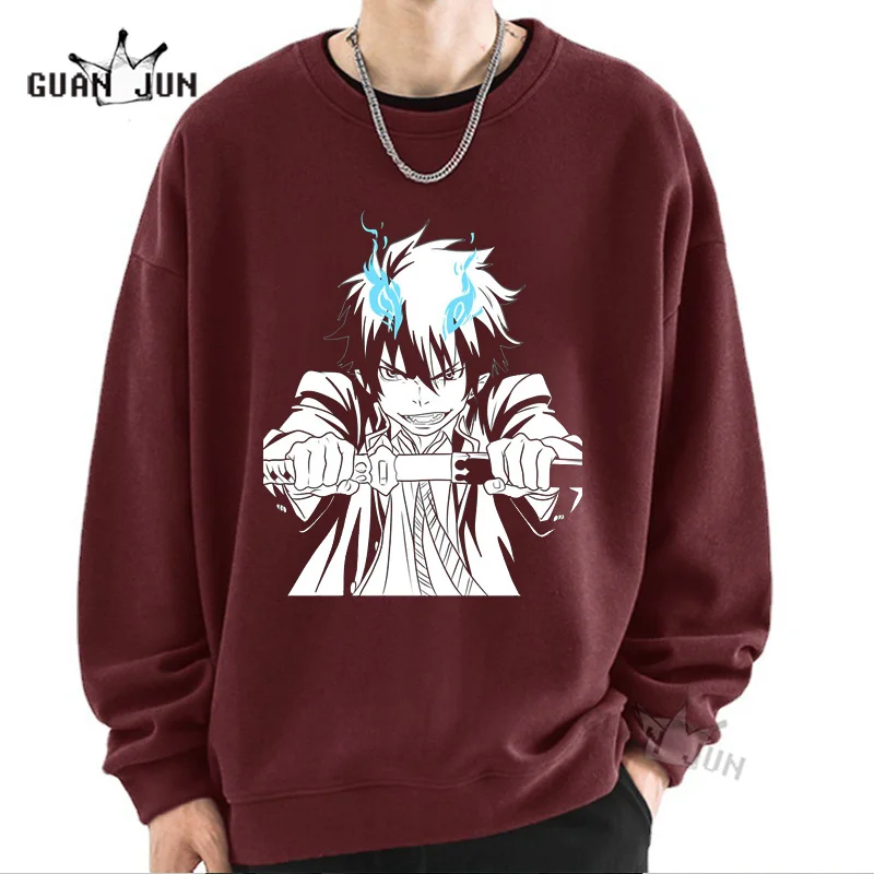 Rin Okumura Blue Exorcist Sweatshirts Womens Loose Hooded Men's Streetwear Ao No Ekusoshisuto Yukio Kazue Kato Pullover Tops