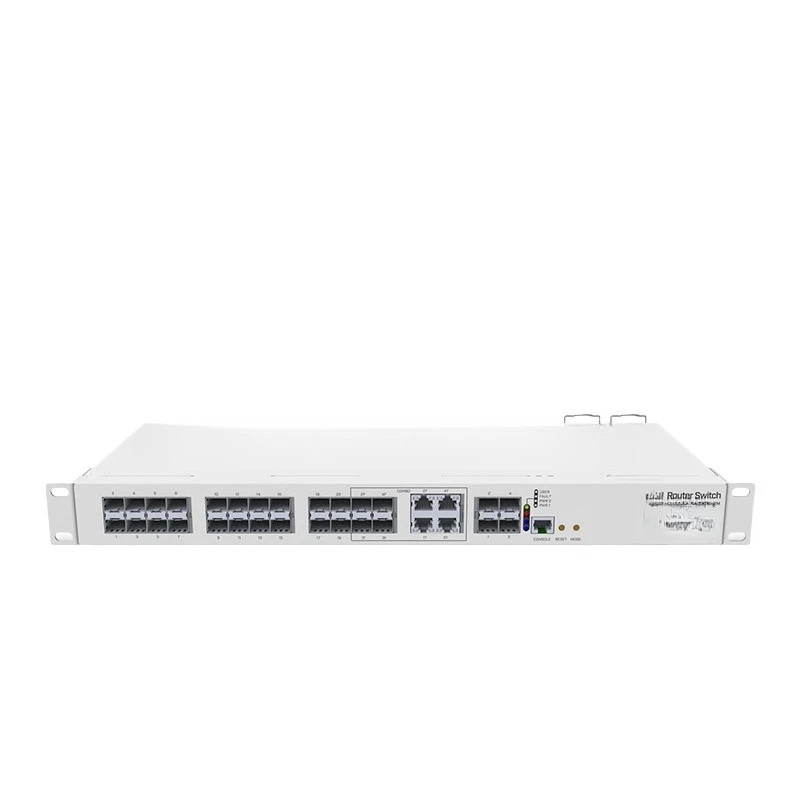 

CRS328-4C-20S-4S + RM 10 Gigabit optical port redundant power supply intelligent rack switch