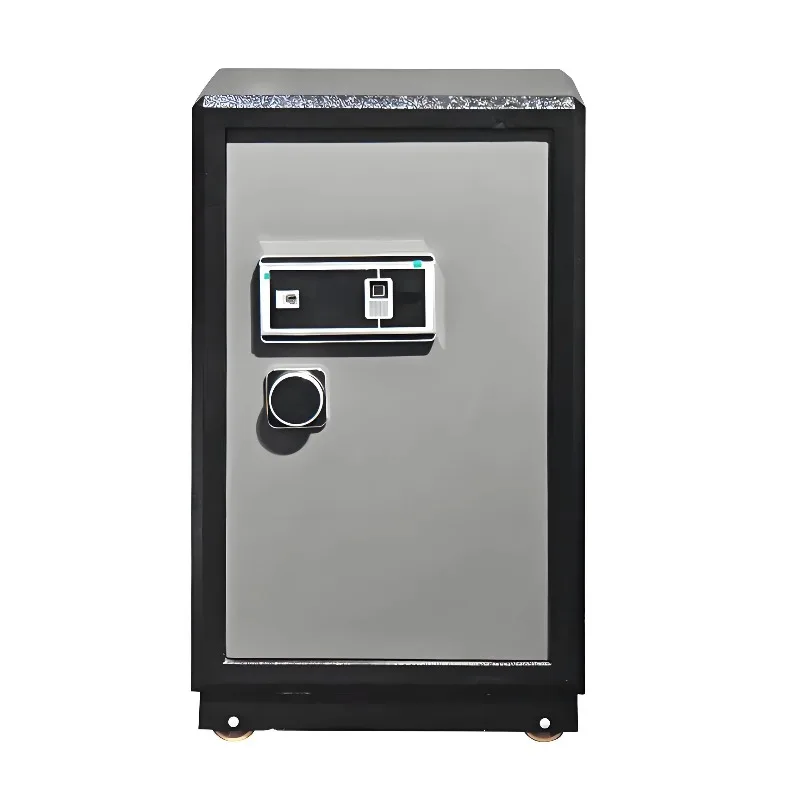 

Large Key Lock Fireproof Steel Money Safe Box with Multi-User Fingerprint Access Personalized