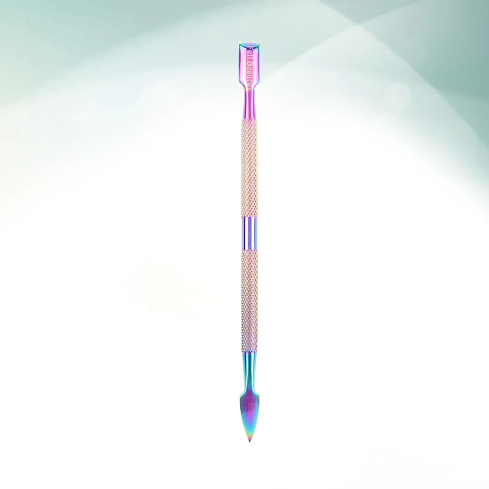 

Stainless Steel Nail Cuticle Pusher Dead Skin Remover Tool Ergonomic Design for Fast Comfortable Manicure Cuticle Spoon