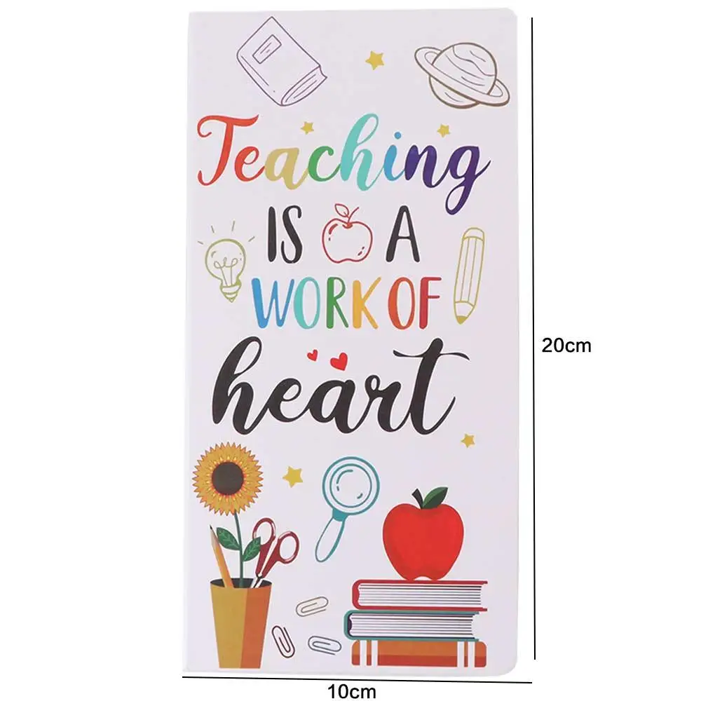 

Teachers' Day Theme Teacher Sticky Notes To Do List Self-Stick Sticky Note Pads Multi-piece Set Cute Cartoon Writing Memo Pads