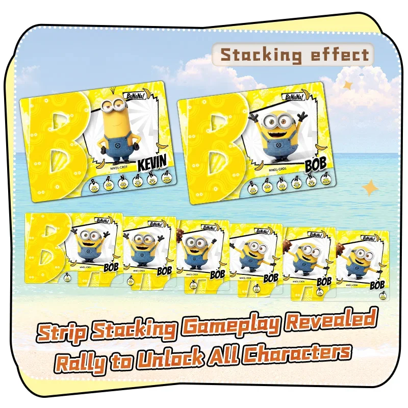 5 Packs CARDFUN Despicable Me Minions 1ST Cards Booster Packs – TCG CCG Collectable Playing Trading Card