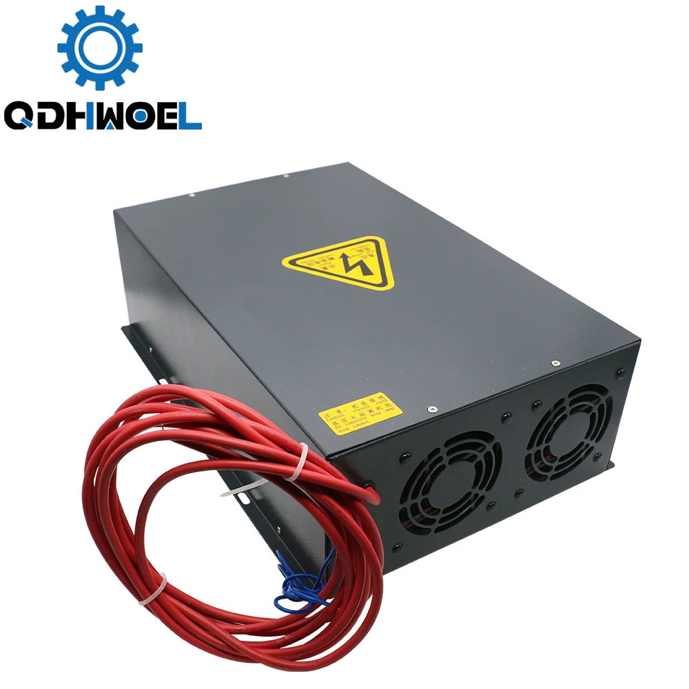 QDHWOEL 200W CO2 Laser Power Supply HY-W200 for 180W-200W CO2 Laser Engraving Cutting Machine