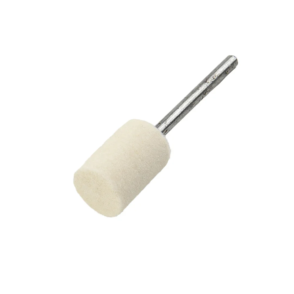 25Pcs Felt Polishing Buffing Pads Wheel Felt Wool Polishing Waxing Tools For Rotary Tools Kit Set For Wood Nuclear Carving Jade