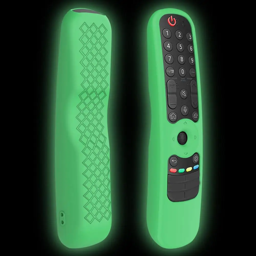 Durable Remote Control Cover with Strap Protective Case Waterproof Smart TV Remote Control Silicone Case  Decorate