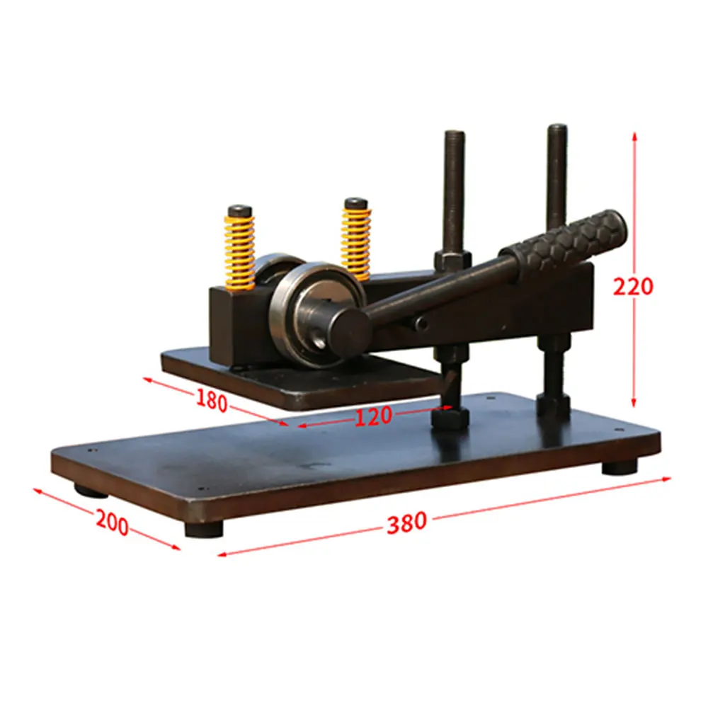 12x18cm Cantilever Hand Leather Cutting Machine,BateRpak Manual Press,Leather Die Cutting Machine