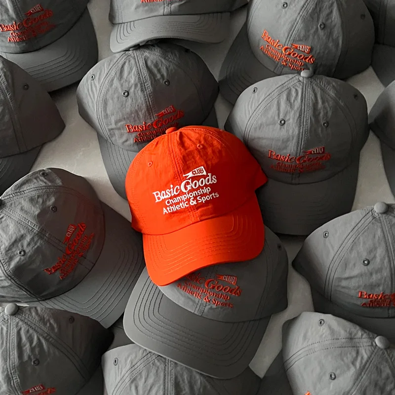 

Бейсболка в стиле стритвир с вышивкой букв | Быстросохнущая летняя спортивная кепка для мужчин и женщин | Модная кепка-козырек в стиле хип-хоп