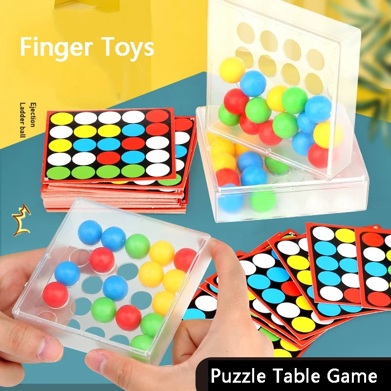 Flexible Finger Chessboard Finger Rolling The Ball In The Palm of The Parent-child Interactive Puzzle Toy Learning Education Toy