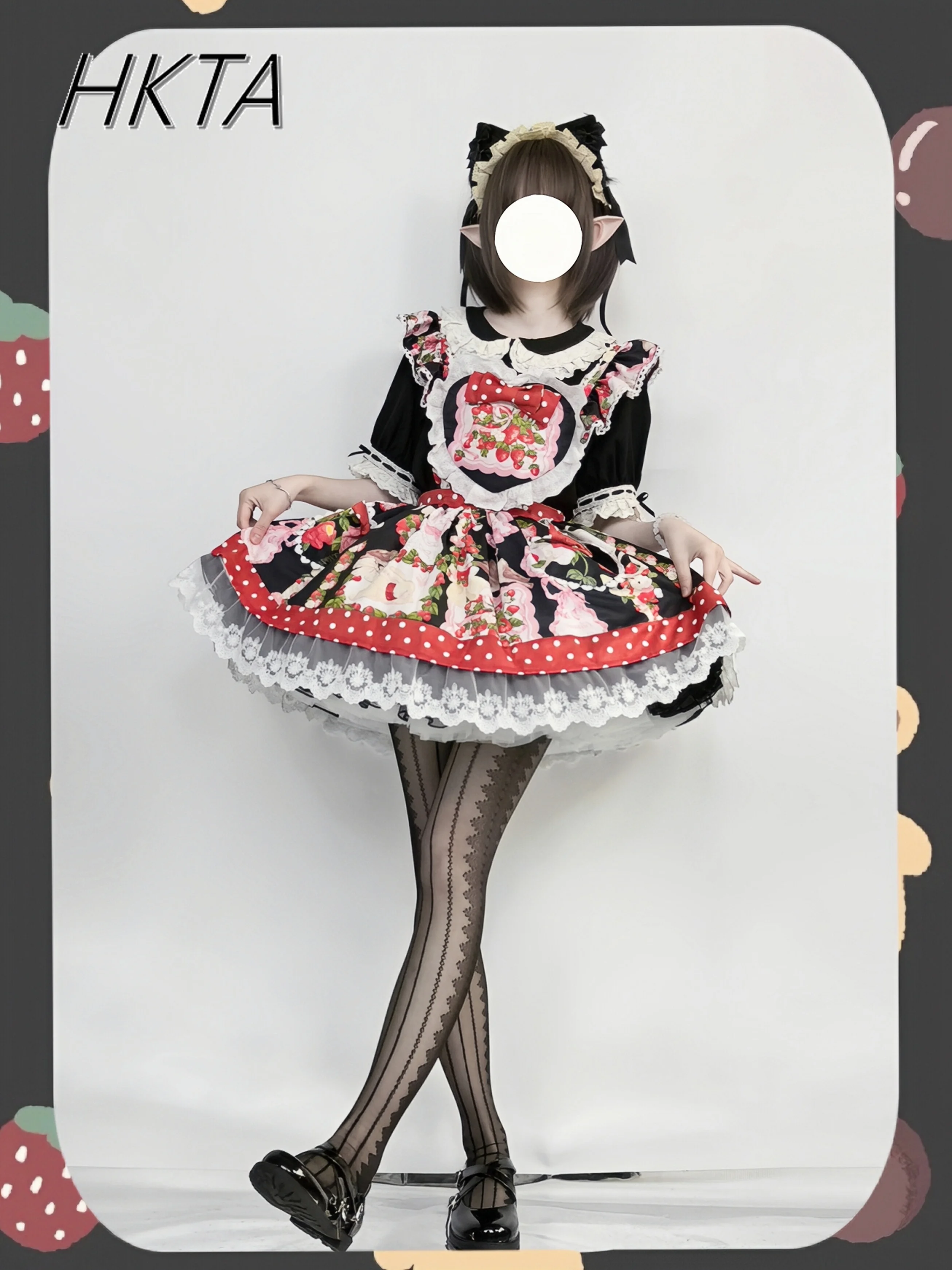 Camisa japonesa de manga corta con lazo holgado Kawaii de Lolita, blusa blanca con cuello de muñeca para primavera, Blusas Retro bonitas y dulces para mujer
