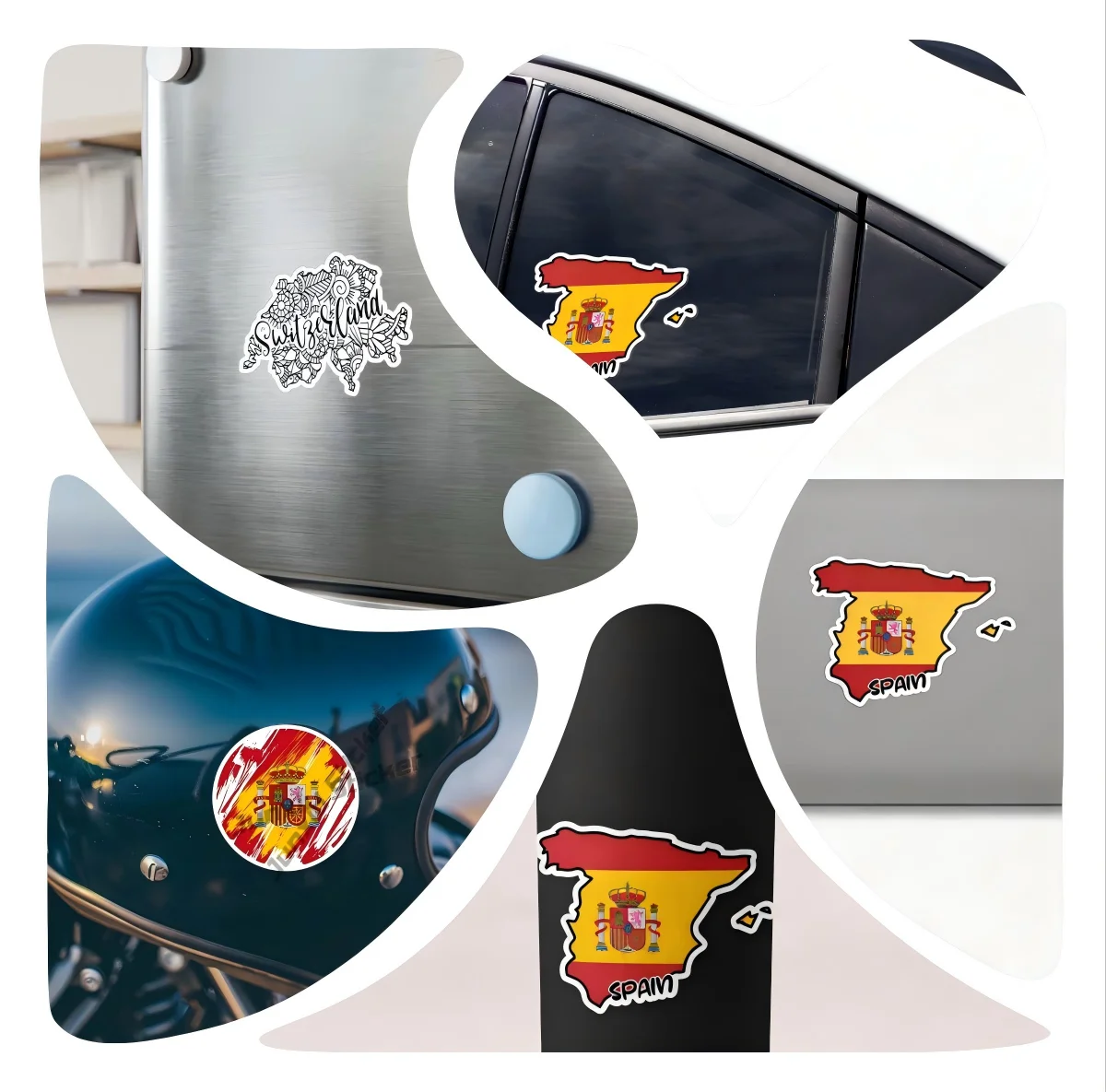 Argentina Sun Of May Sticker Uv Protected Decals Auto Decor Car Sticker Vinyl Decal Die Cut Sun Protection Waterproof Durable - view 3