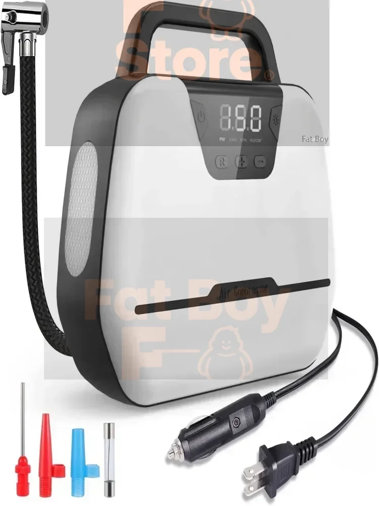 

Компрессор FORAir 150 PSI портативный электрический насос для накачивания шин для автомобиля, велосипеда, мотоцикла, мини-аккумулятор, воздушный насос с цифровым дисплеем