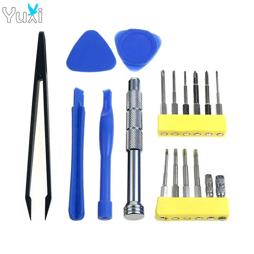 

YuXi Screwdriver Repair Tool Set For PS3 SNES NGC Switch NS SEGA Wii U for Gameboy GBA New 3DS Game Console