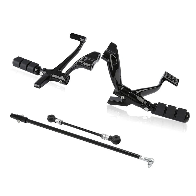Motorcycle Forward Control Pegs Lever Linkage For Harley Sportster XL883 XL1200 2014-later