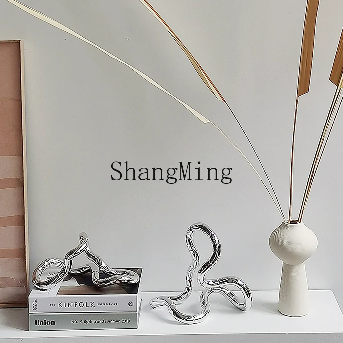 

CLL simple light luxury Mobiwu silk ring creative handicrafts home decoration ornament