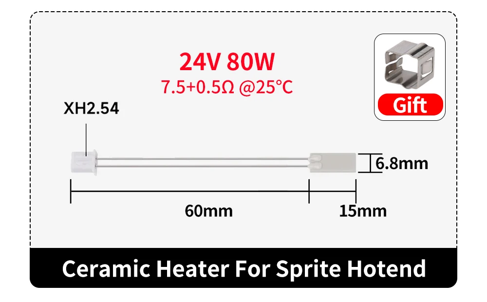Trianglelab Thermistor/Heizung für CHCB-OT Hotend – Detail 5