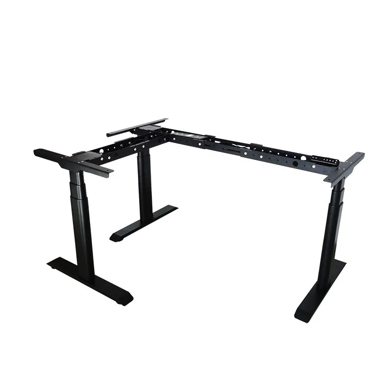 

Electric lifting table, metal bold thickened oval tube, corner lifting table legs Electric lifting table rack
