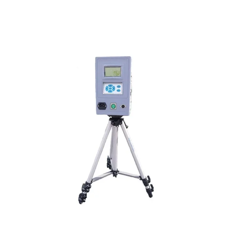 Medium flow dust particle sampler, filter weighing method