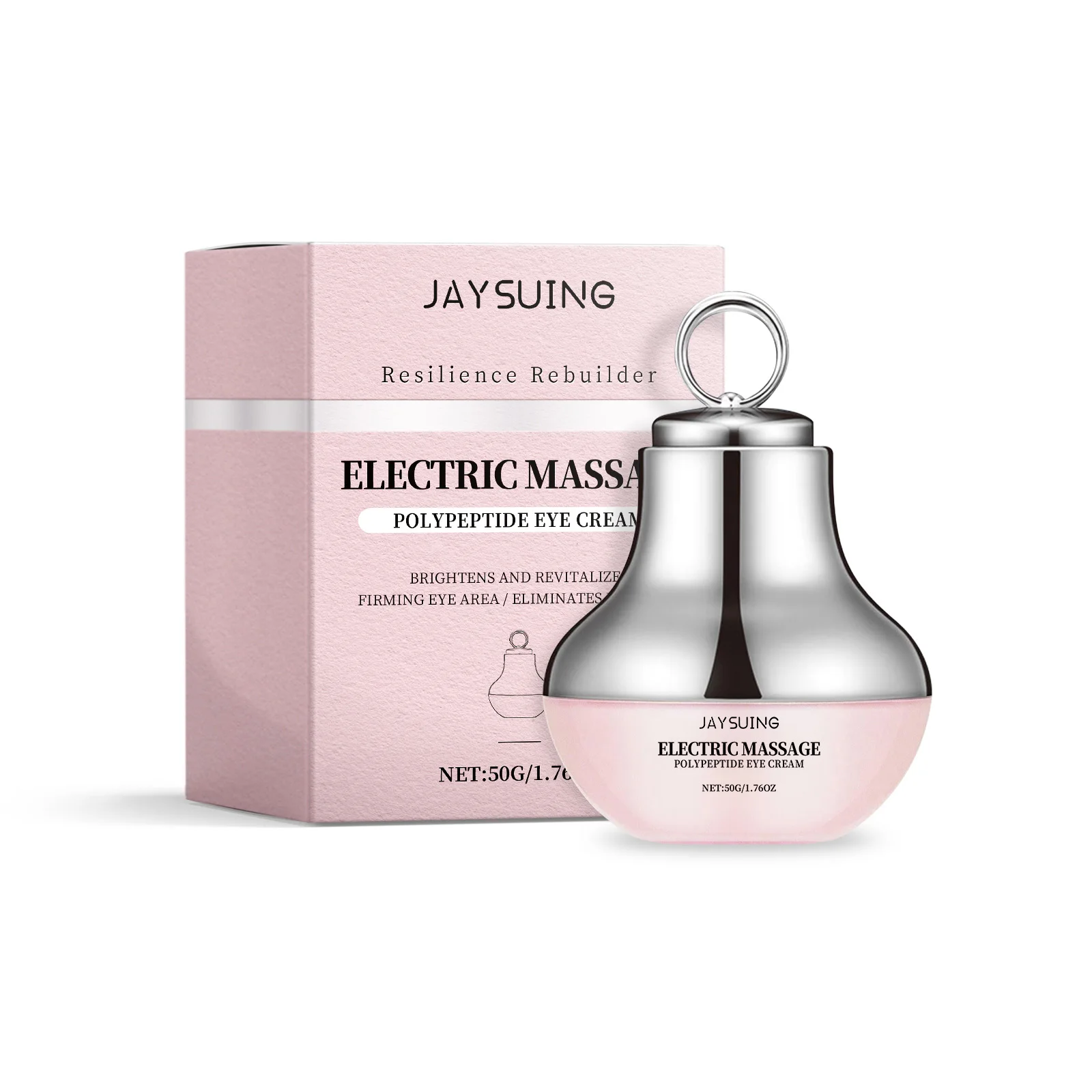 

Resilience Rebuilder Eye Cream - Electric Massage Polypeptide Formula - Brightens, Firms & Revitalizes Eye Area - 50g/1.7OZ