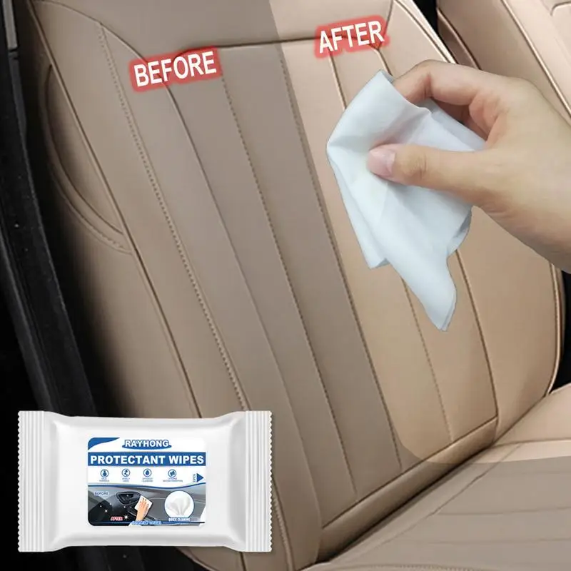 Car Detailing Wipes Auto Cleaning Wipes For Interior Maintenance And Car Care Powerful Interior Cleaning Wipes Fragrant Car