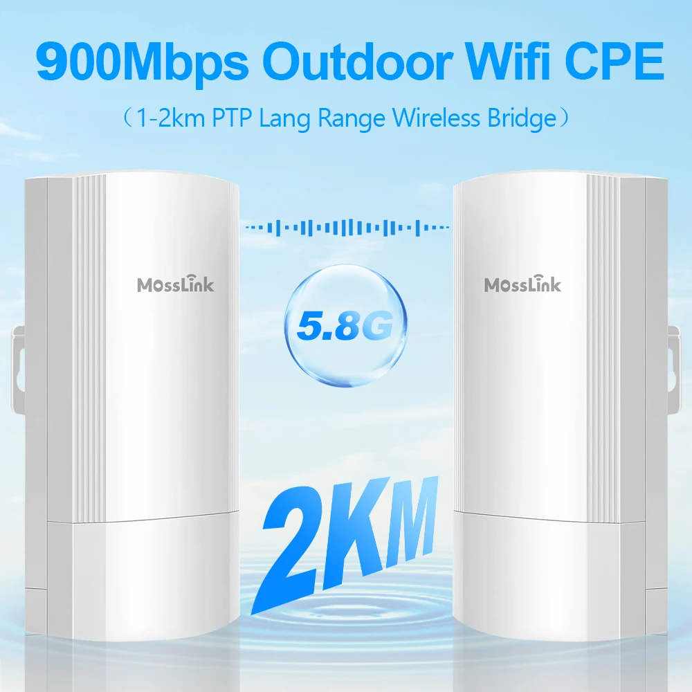 Mosslink 900Mbps Ou…