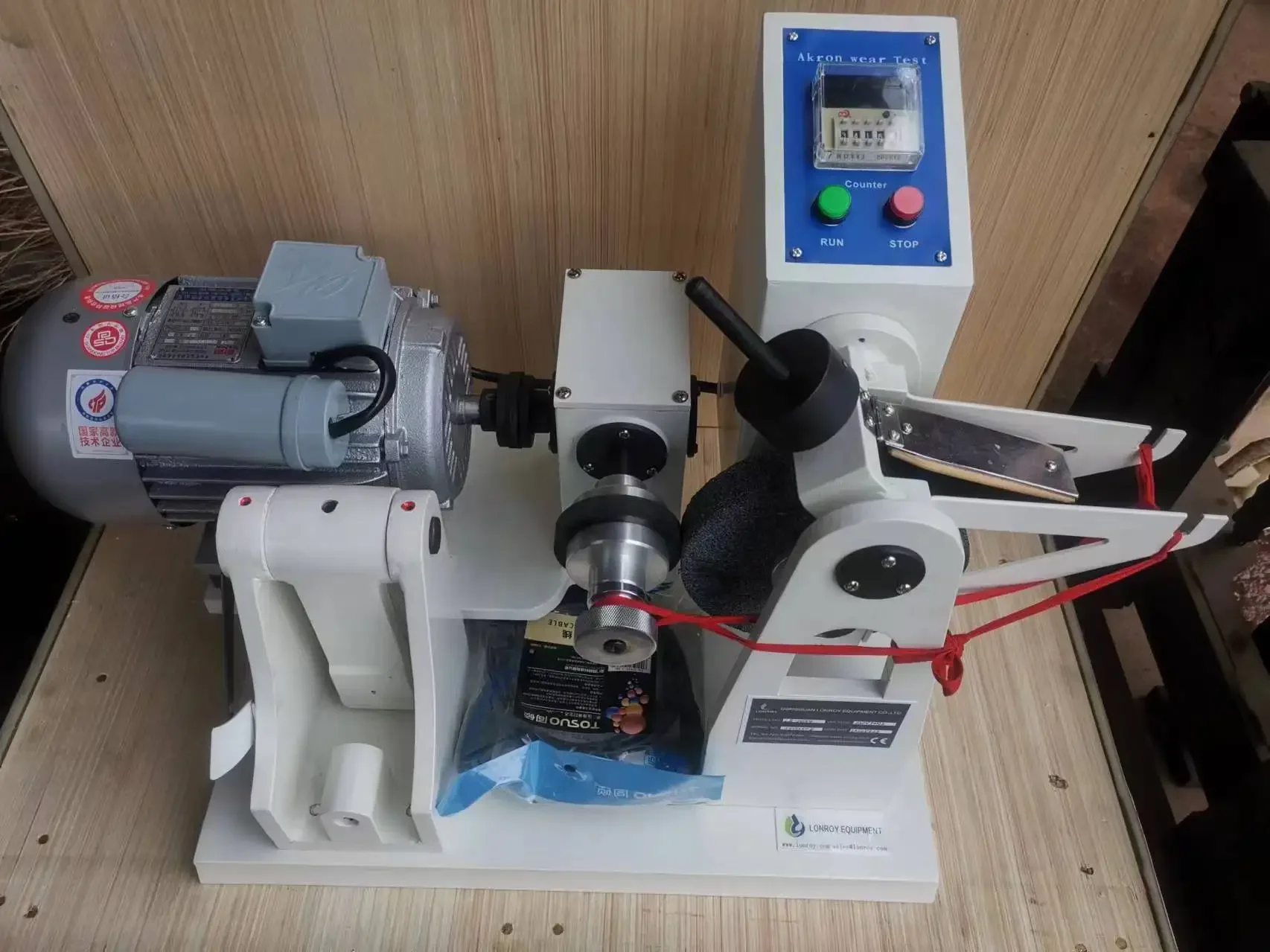 Digital Rubber Materials Abrasion Test Machine Rubber Wear Resistance Tester