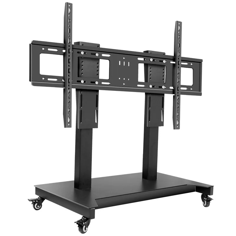 Lifting mobile bracket intelligent remote control telescopic 85/98/100 inch double motor double column