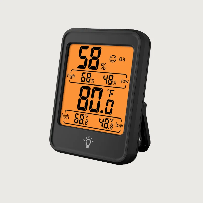 Digital Indoor Thermometer Hygrometer with LCD Display for Home Humidity Monitor Accurate Temperature Sensor