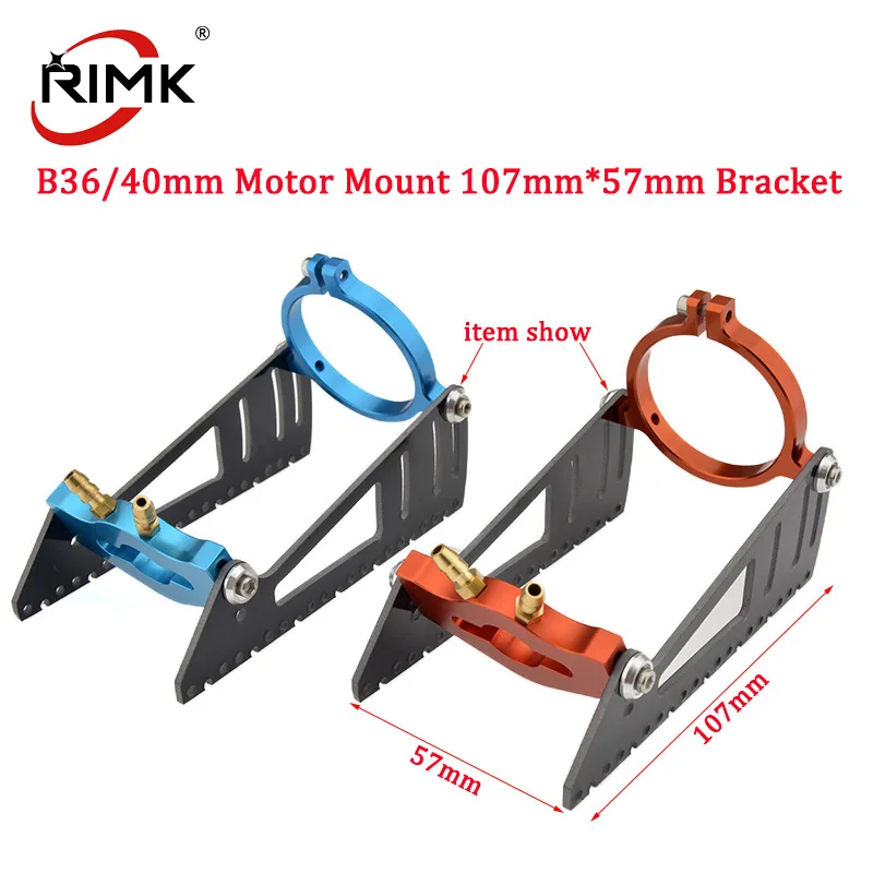 

Good Quality 107*57 Glass Fiber Holder Board Aluminum Alloy 36/40mm Motor Mount for RC Boat B36/40mm Brushless Motor