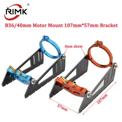 Good Quality 107*57 Glass Fiber Holder Board Aluminum Alloy 36/40mm Motor Mount for RC Boat B36/40mm Brushless Motor