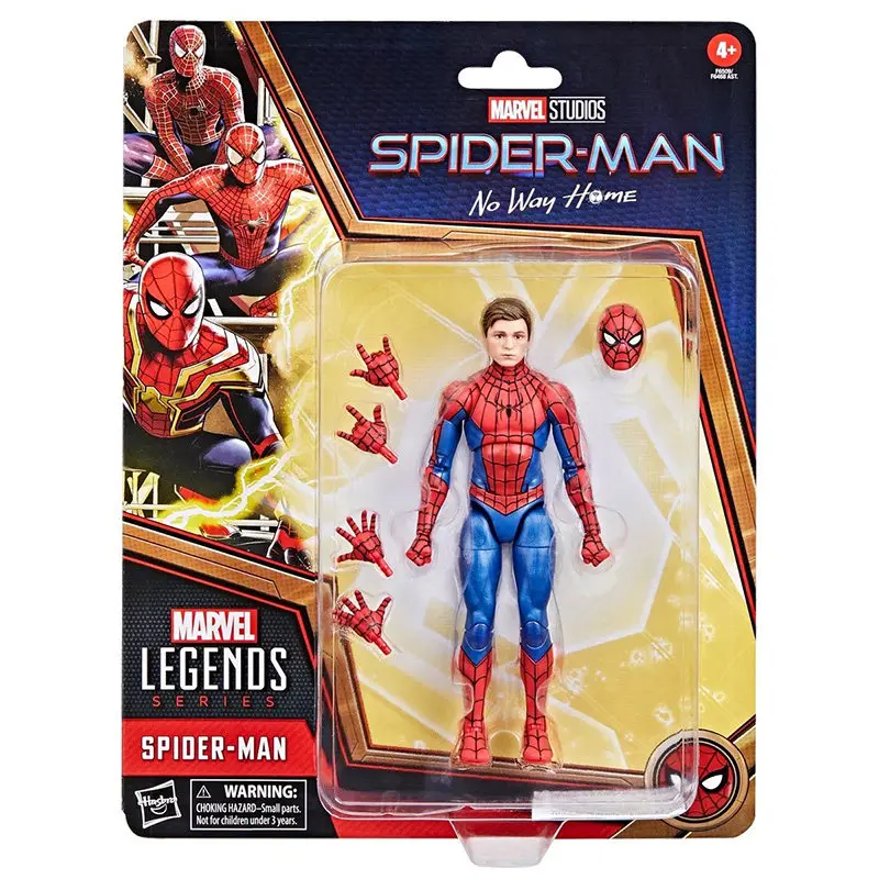 

Marvel Legends Series Spider Man Action Figure Tom Holland 1 12 Scale Retro Carded No Way Home Decorative Ornaments In Stock