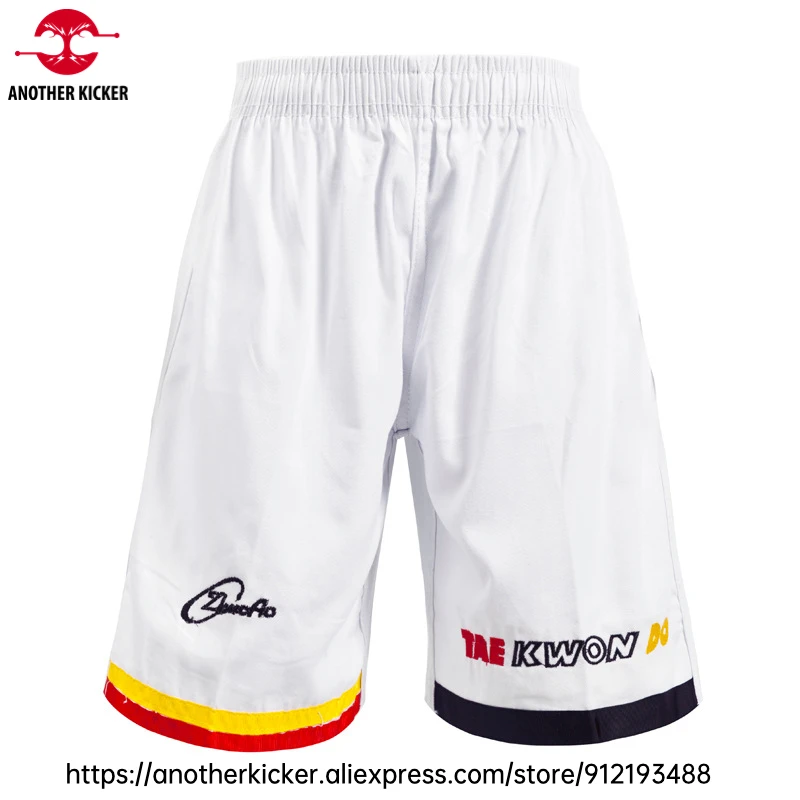Taekwondo Pants for Adults Kids Martial Arts Bottoms for Gym Workouts Taekwondo Class Casual Wear Durable Cotton Sparring Shorts