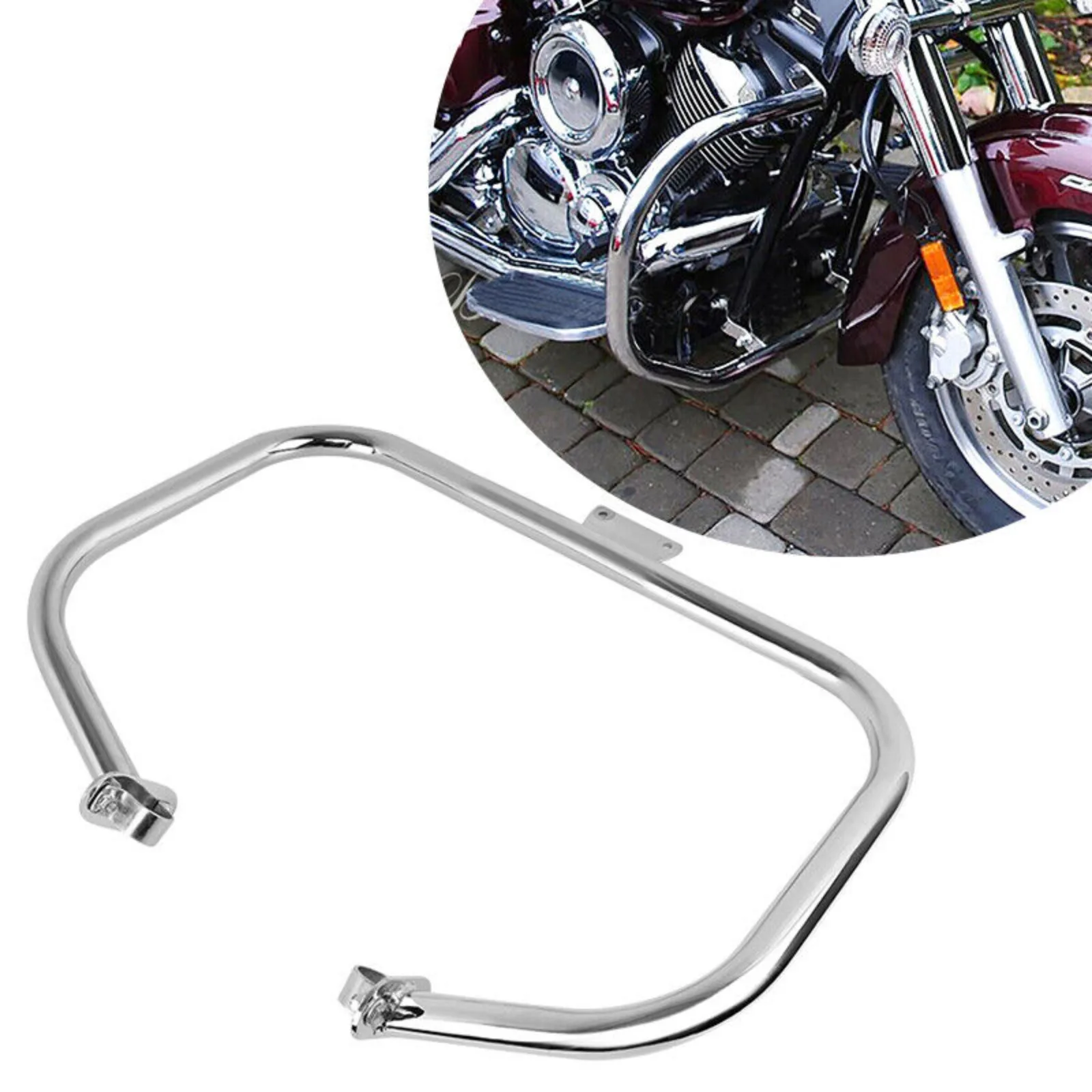 Chrome Engine Guard Crash Bar For Yamaha Vstar XVS1100 Classic Custom 1999-2009