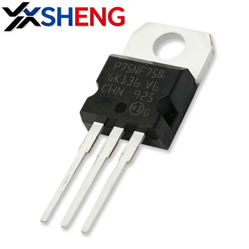 10PCS/20PCS/50PCS STP75NF75 TO-220 P75NF75 75NF75 New MOSFET Transistor