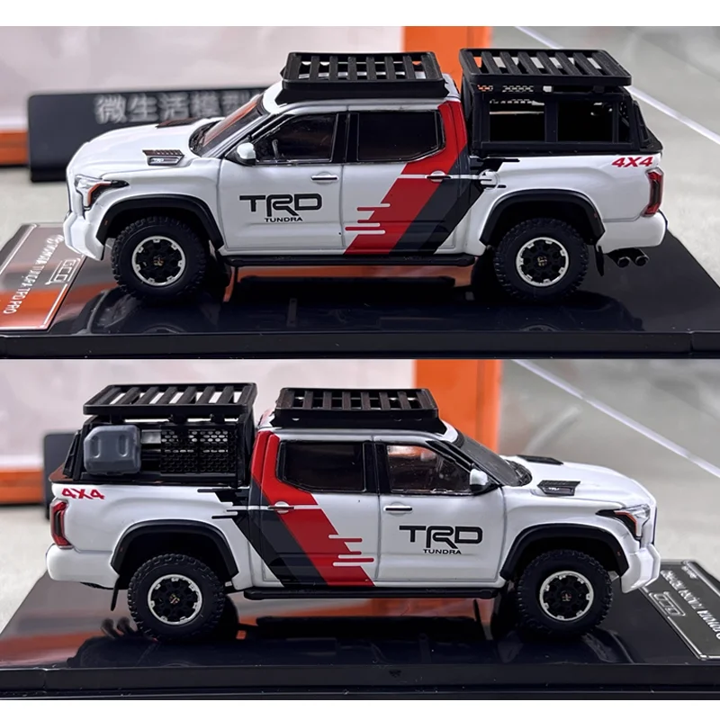 GOC 1/64 Toyota Tundra MK3 XK70 TRD Pro Legering Speelgoed Motorvoertuig Diecast Metaal Model Geschenken