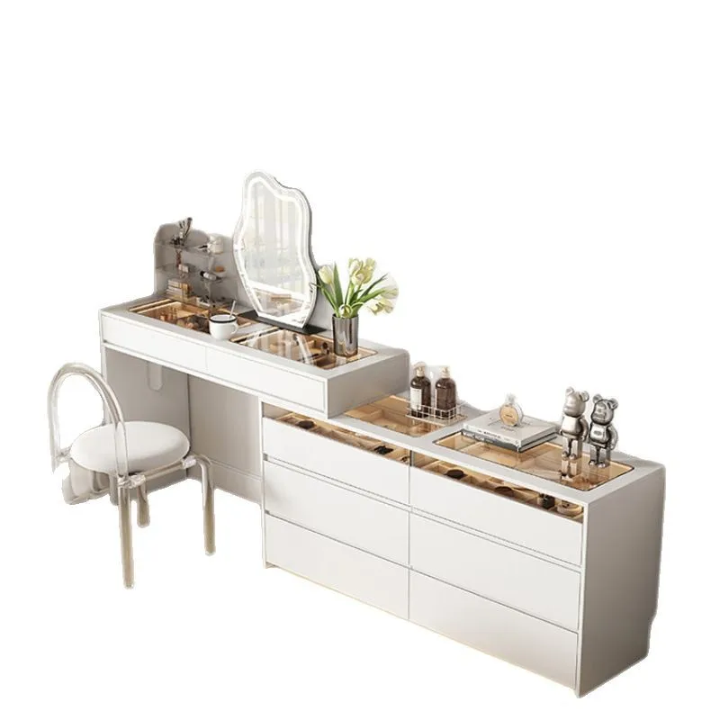 

Italian solid wood dresser, chest, integrated dresser, bedroom storage cabinet, high-end smart chest, home dresser