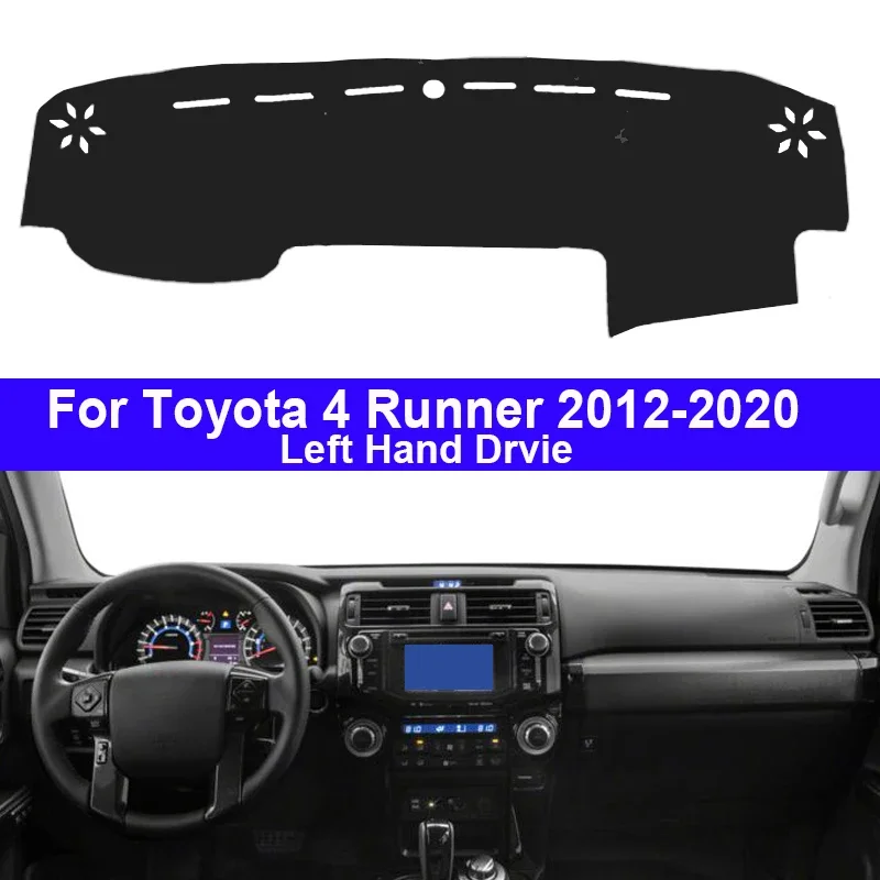 For Toyota 4 Runner 4Runner 2012-2017 2018 2019 2020 Car Protective Pad Dashboard Cover Silicone Non-Slip Mat Auto Sunshade