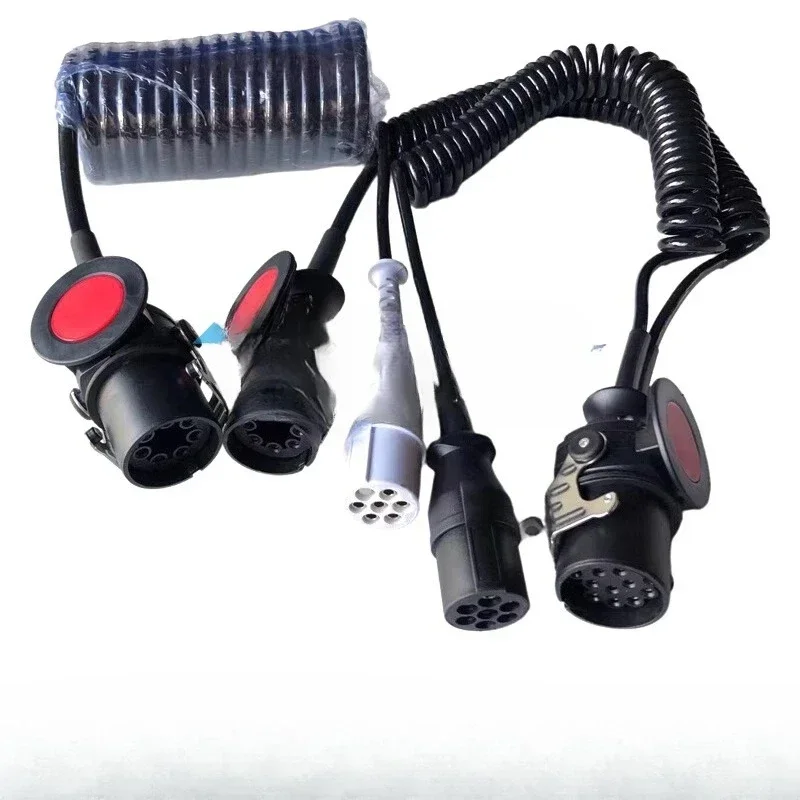 Suitable for Mercedes-Benz Volvo Scania tractor Universal power cord ABS cable