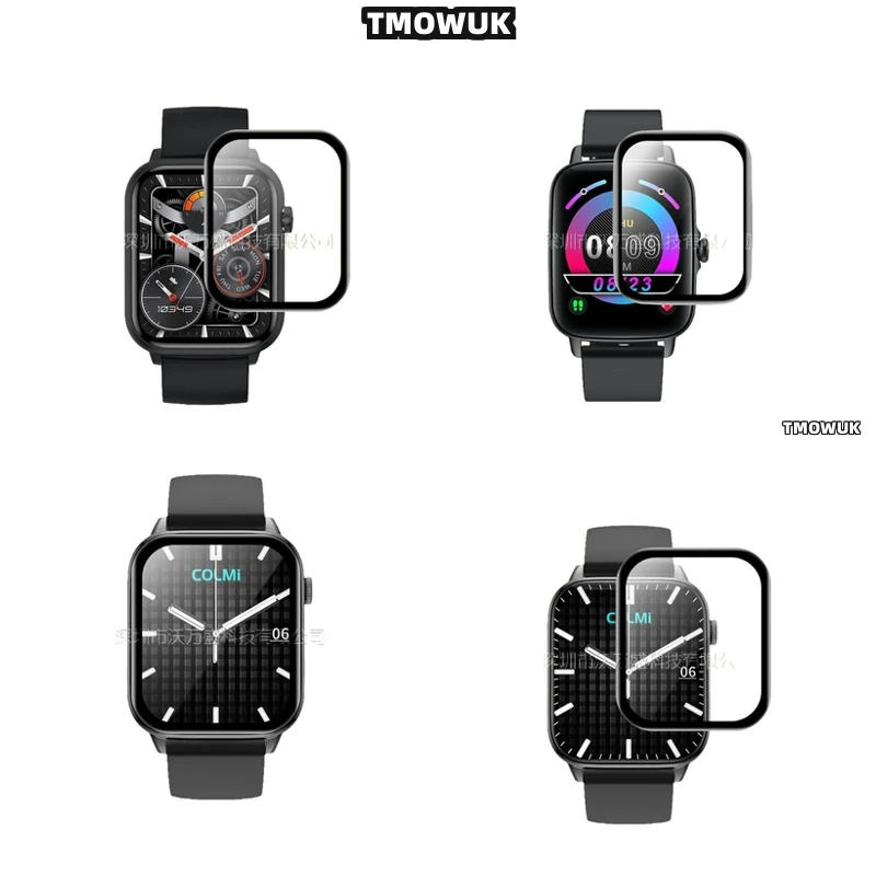 

For Colmi C60 C80 P68 P28 Soft Flexible Screen Protector, Full Cover 3D Curved Anti - Scratch PMMA Film