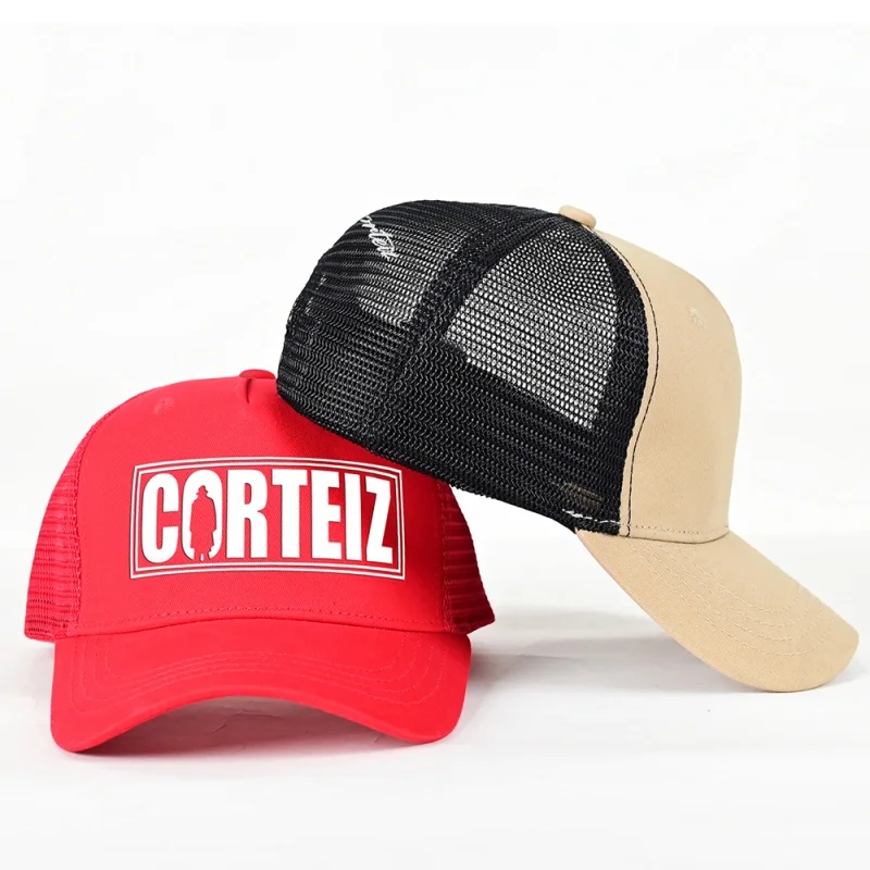 

Summer Red Mesh Hat Men Women Comfortable Adjustable Men's Luxury Brand Caps Breathable Baseball Cap For Men gorras para hombres