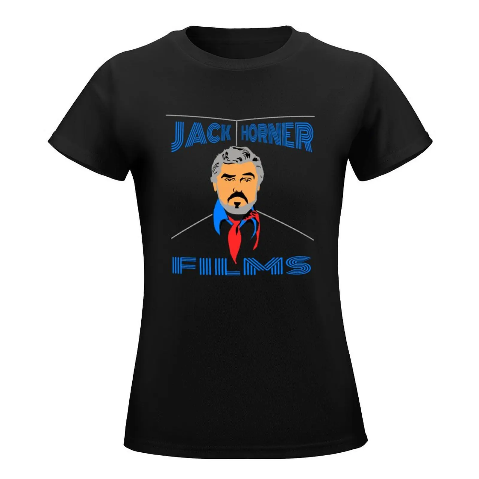 Jack Horner Films Logo T-Shirt tees funny spring clothes Women 2024