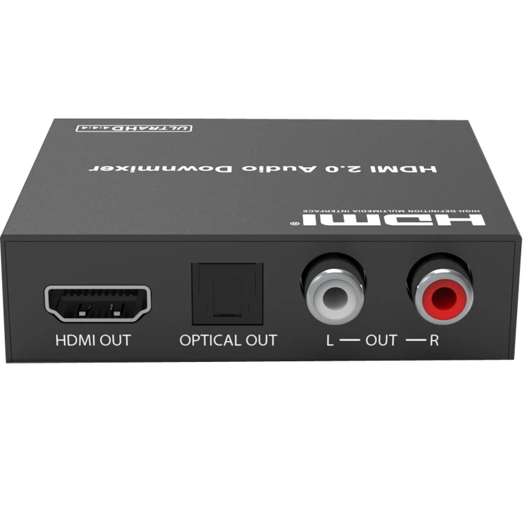 18 Gbit/s 4K HDMI2.0 Audio Extractor mit Audio-Downmix-Unterstützung YUV4:4:4,3D