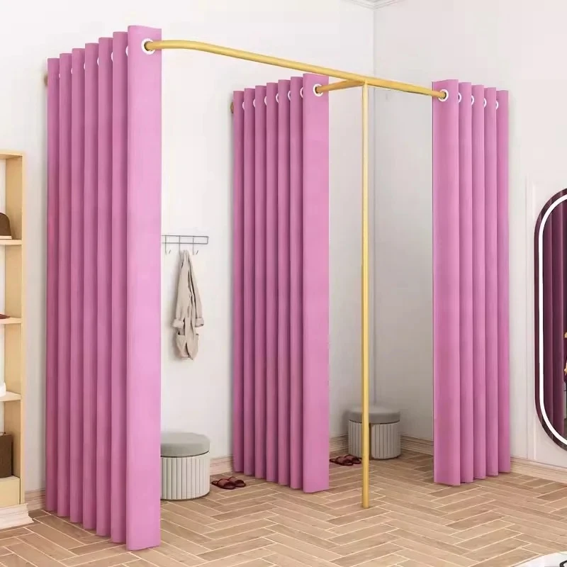 custom.Clothing Store Curtains Change Room Retail Simple Wall Mounted Fitting Room